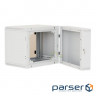 19 "настінний шафа, двосекційний 9U, (520x600x295мм) (RBA-09-AD2-CAX-A1)