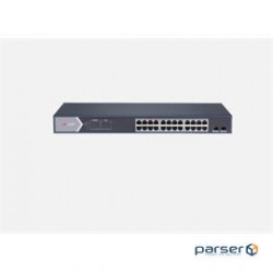 Managed 24-Port Gigabit PoE Switch Hikvision DS-3E1526P-SI