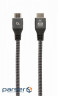 Кабель CABLEXPERT 8K UHD HDMI 1м Gray (CCB-HDMI8K-1M)