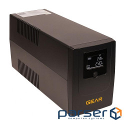 Пристрій безперебійного живлення GEAR GU-1200MLCD