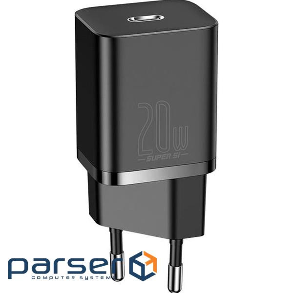 Зарядний пристрій Baseus 1 Type-C 20W (CCSUP-B01)