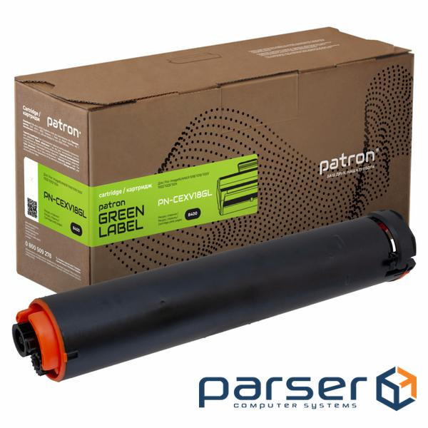 Тонер-картридж Patron Canon C-EXV18 465 г GREEN Label (PN-CEXV18GL)