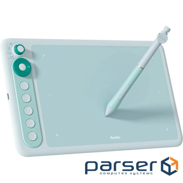 Графічний планшет PARBLO Intangbo X7 Green (INTANGBOX7G)