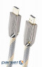 Кабель мультимедійний HDMI to HDMI 1.0m V2.0b Cablexpert (CCBP-HDMIPCC-1M)