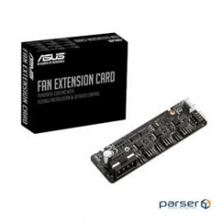 Asus Accessory FAN EXTENSION CARD Supports 3 additional DC or PWN fans Retail