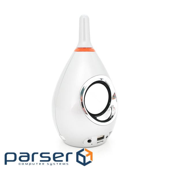 Колонка ZL05 Bluetooth 4.1 до 10m, 1х 5W, 4&Omega,, 1200mAh, &ge,90 (YT-BTS-ZL05-03079 White)