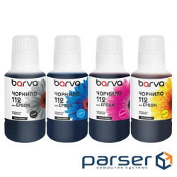 Чорнило Barva Epson 112 4x140 мл, BK/C/M/Y special, pigment, OneKey (E112-140-MP)