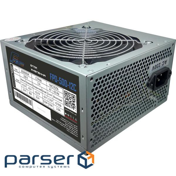 Power Supply Frime FPO-500-12C_OEM (без кабеля питания)