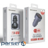 Зарядний пристрій Armorstandart AR-C43 Type-C PD30W + USB QC 3.0 Grey + cable Lightning (ARM82462)