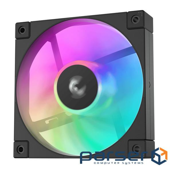 Вентилятор DeepCool FD12 ARGB, 120x120x25мм, 4pin, чорний (R-FD12-BKAPN1-G)
