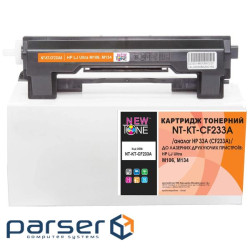 Картридж NewTone HP LJ Ultra M106/M134, CF233A Black, 2300 с. (NT-KT-CF233A)