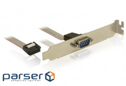 Body bracket COM(DB9)-PinHeader (bar ),x1 0.30m SlotBracket 10p D=6.0mm (25.02.5001-1)