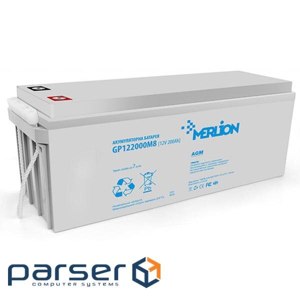 Акумуляторна батарея MERLION AGM GP122000M8 12 V 200 Ah