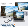 Перехідник Type-C to HDMI / VGA Extradigital (KBV1743)