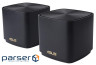 Wi-Fi Mesh система ASUS ZenWiFi XD4 Plus Black 2-pack (90IG07M0-MO3C30)