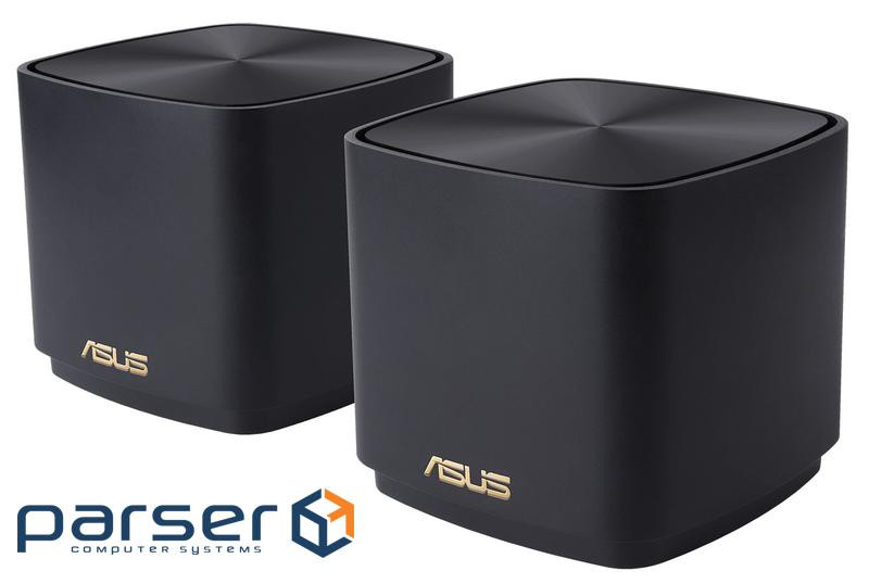 Wi-Fi Mesh система ASUS ZenWiFi XD4 Plus Black 2-pack (90IG07M0-MO3C30)