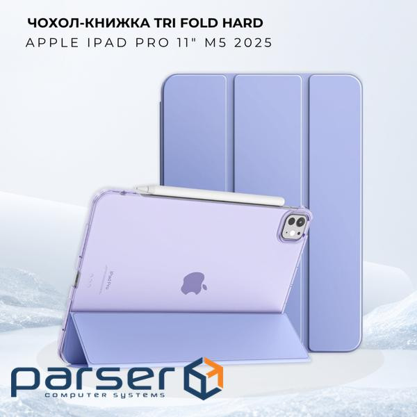 Чохол до планшета BeCover Tri Fold Hard Apple iPad Pro 11" M5 2025 Purple (715998)