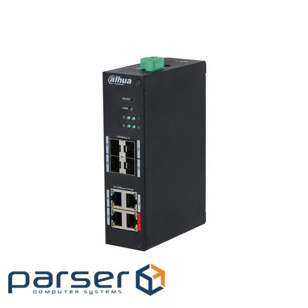 Коммутатор 4 порта неуправляемый Dahua DH-HS4408-4ET-96