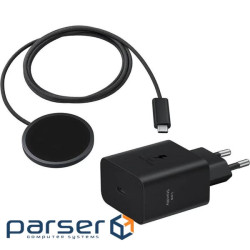 беспров зарядка SAMSUNG 25W Magnet Wireless Charger with TA 45W EP-P2900TBEGWW / Dark Gray