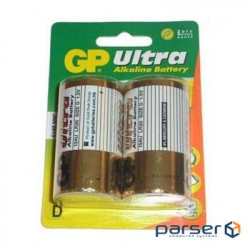 Батарейка Gp D GP Ultra LR20 * 2 (13AU-U2 / 4891199034442) (13AU-U2/13AU-UE2/13AUP-U2/13AUP-UE2)