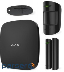 Security alarm kit Ajax StarterKit Black (000001143)