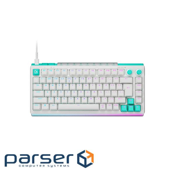 LOGITECH G512 X 75 Wired Gaming Keyboard - WHITE - US INT"L - USB - EMEA28i - 935 - TAC (920-013955)