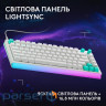LOGITECH G512 X 75 Wired Gaming Keyboard - WHITE - US INT"L - USB - EMEA28i - 935 - TAC (920-013955)