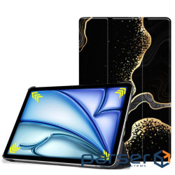 Чохол до планшета BeCover Smart Case Apple iPad Air 11" M4 2026 Black Abstraction (715204)