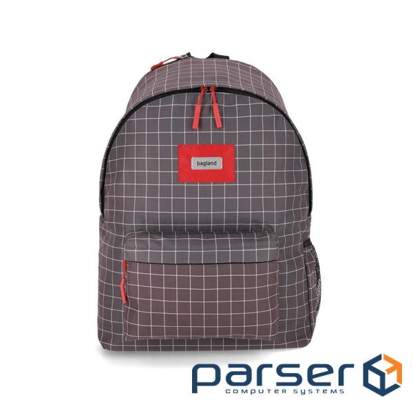 Рюкзак для ноутбука Bagland 17" Stylish XL 35L+print, gray 1339/00558694 (1120220801)