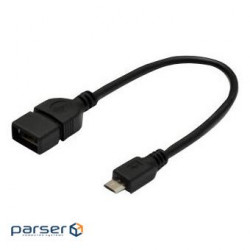 Date cable OTG USB 2.0 AF to Micro 5P 0.2m Digitus (AK-300309-002-S)