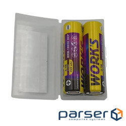 Акумуляторні батареї Li-ion WRB 18650HCF, тип під паяння, 25A, 3,7V, type-c, 2500mAh, (WRB-18650HCF)