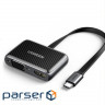 Adapter UGREEN (70549) USB 2.0 -->HDMI+VGA(HDMI 1.4b 3D/4K*2K@30Hz+VGA 1080P@60Hz CM303)