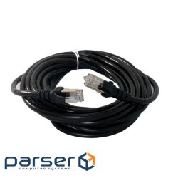 Patch cord 5 m, FTP, Black, Extradigital, cast, RJ45, cat .6a (KBP1867)