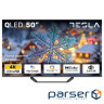 Телевизор Tesla Q50E655GUS/ 50"/ 4K UHD (3840x2160)/ 60 Гц/ со Smart TV/ 2 х 12 Вт/ wi-fi/ bluetooth