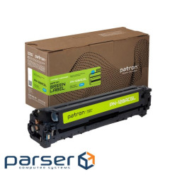 Картридж Patron HP 128A (CE321A) Green Label, cyan (PN-128ACGL)