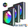 Комплект вентиляторів GAMEMAX RD300 Black 3-Pack (RD300 BK)