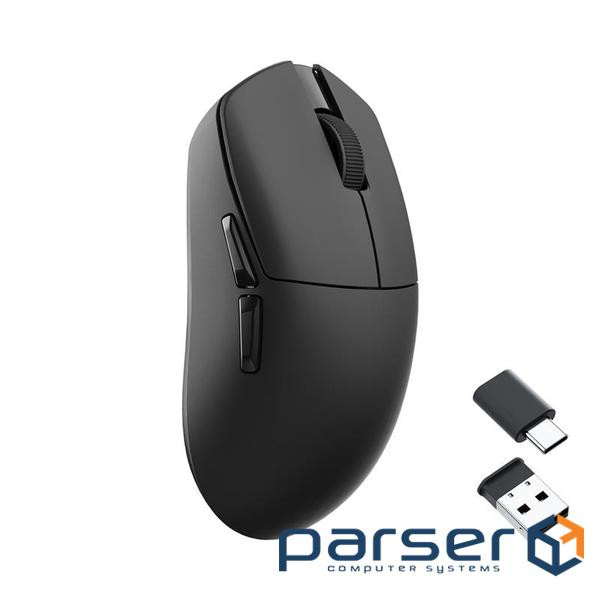 Миша Lemokey G1 USB-A/USB-C/WL/BT, 8K, чорний (G1-A1)