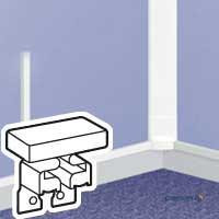 Заглушка Legrand до міні-каналу 40x12.5 мм, DLPlus (031204)