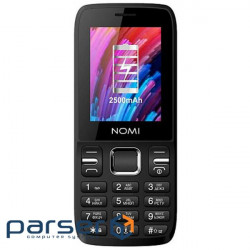 Mobile phone Nomi i2430 Black