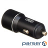 Зарядний пристрій XO TZ09 2.4A/2 USB + cable microUSB Black (XO-TZ09M-BK)