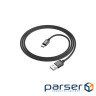 Дата кабель USB 2.0 AM to USB-C 1.0m BX87 Sharp black BOROFONE (6974443389043)