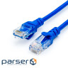 Патч корд Atcom 15м RJ-45 CCA UTP, синий, 15 м, 5е cat. (9168)