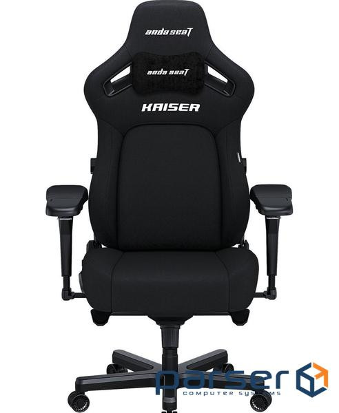 Ігрове крісло Anda Seat Kaiser 4 Fabric Size XL Black (AD12YDDC-XLL-20-B-CF)
