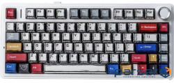 Клавіатура Aula F75 ENG/UKR WL/BT/USB Comic (6978080501578)