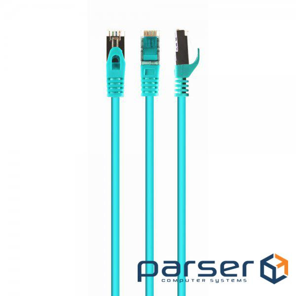 Патч корд, S/FTP, литий, 50u" штекер з фіксатором, 30 м, зелений (PP6A-LSZHCU-G-30M) (PP6A-LSZHCU-G-30M)