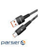 Дата кабель USB 2.0 AM to USB-C 2.0m 120W black Essager (EXC120-CGA01-P)
