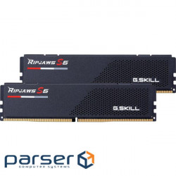 Memory module G.SKILL Ripjaws S5 Matte Black DDR5 5200MHz 32GB Kit 2x16GB (F5-5200J3636C16GX2-RS5K)