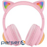 Беспроводные наушники Proove Kids LumiCat (APP) pink (HPLC0001AP27)