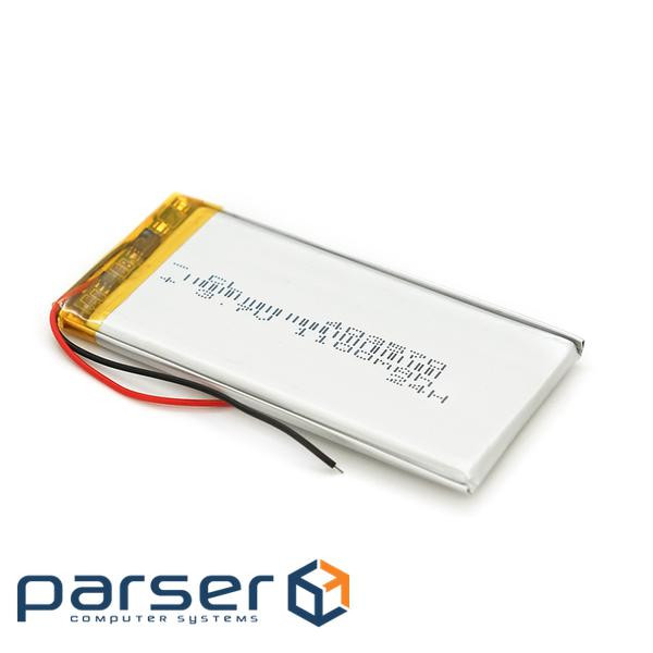 Літій-полімерний акумулятор 4*35*70mm(Li-ion 3.7В 1100мА&middot,ч) (403570) ) (403570)