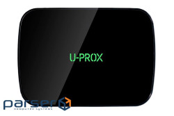 Інтелектуальна централь U-Prox MPX LE Black, ethernet, wi-fi, 2 LTE, фотоверіфікація (4820261371345)